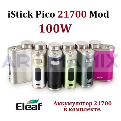Eleaf iStick Pico 21700 mod купить в Москве, Vape, Вейп, Электронные сигареты, Жидкости фото 2