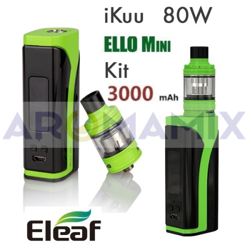 Eleaf iKuun i80 с ELLO mini kit купить в Москве, Vape, Вейп, Электронные сигареты, Жидкости