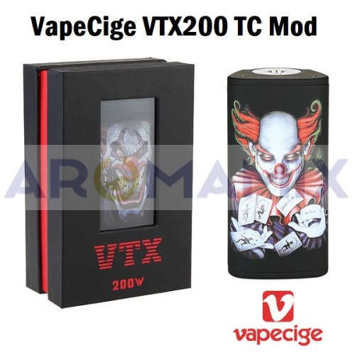VapeCige VTX200 Mod купить в Москве, Vape, Вейп, Электронные сигареты, Жидкости