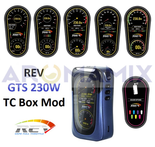 REV GTS 230W TC Mod купить в Москве, Vape, Вейп, Электронные сигареты, Жидкости фото 5