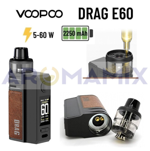 VooPoo DRAG E60 купить в Москве, Vape, Вейп, Электронные сигареты, Жидкости фото 4