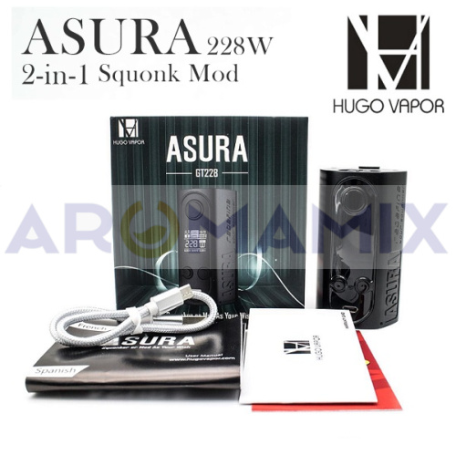 Hugo Vapor Asura 228W TC Squonk Mod купить в Москве, Vape, Вейп, Электронные сигареты, Жидкости
