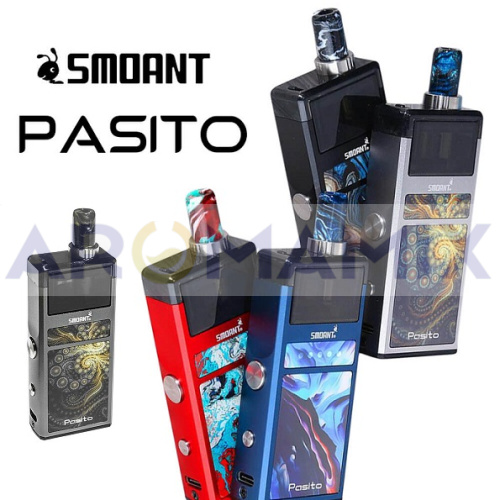 Smoant Pasito Pod Kit купить в Москве, Vape, Вейп, Электронные сигареты, Жидкости