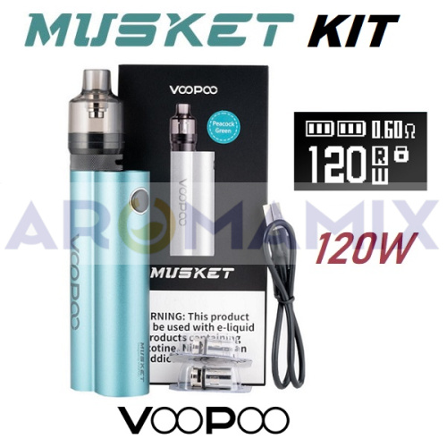 VooPoo Musket 120W Kit купить в Москве, Vape, Вейп, Электронные сигареты, Жидкости фото 5