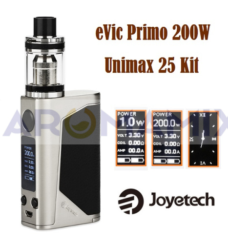 eVic Primo 200W Kit Unimax 25 (оригинал) купить в Москве, Vape, Вейп, Электронные сигареты, Жидкости фото 2