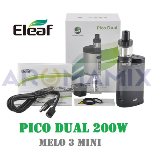 Eleaf Pico Dual 200W TC Full Kit (оригинал) купить в Москве, Vape, Вейп, Электронные сигареты, Жидкости фото 2