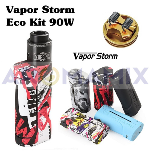 Vapor Storm ECO 90W RDA Kit (оригинал) купить в Москве, Vape, Вейп, Электронные сигареты, Жидкости фото 3