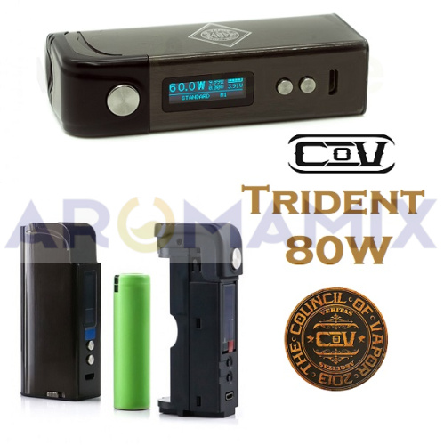 COV Trident 80W Starter Kit купить в Москве, Vape, Вейп, Электронные сигареты, Жидкости фото 2