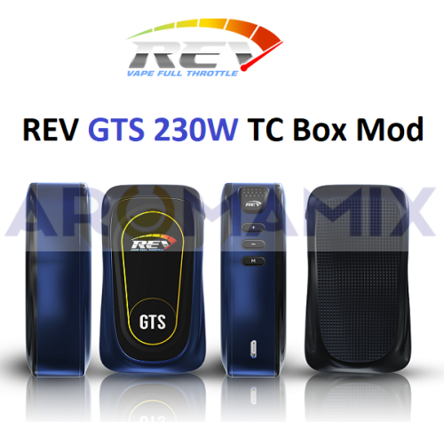 REV GTS 230W TC Mod купить в Москве, Vape, Вейп, Электронные сигареты, Жидкости фото 3