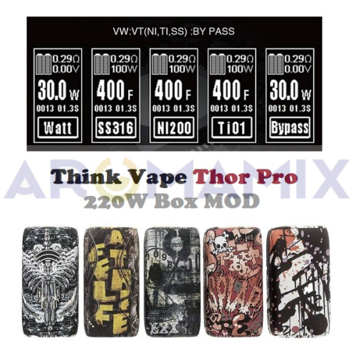 Think Vape Thor Pro 220W MOD купить в Москве, Vape, Вейп, Электронные сигареты, Жидкости фото 2