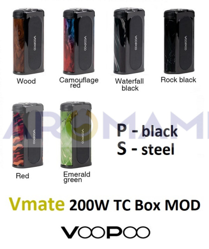 VooPoo Vmate 200w Box Mod купить в Москве, Vape, Вейп, Электронные сигареты, Жидкости фото 3