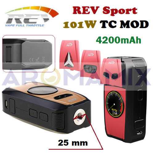 Rev Sport 101W Mod 4200mAh купить в Москве, Vape, Вейп, Электронные сигареты, Жидкости фото 2
