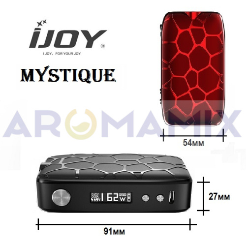 Ijoy Mystique 163W Box Mod (оригинал) купить в Москве, Vape, Вейп, Электронные сигареты, Жидкости фото 2