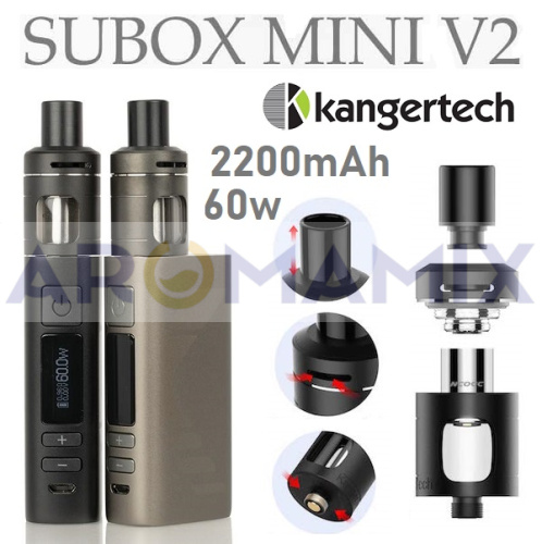 KangerTech Subox Mini V2 50W Kit 2200mAh купить в Москве, Vape, Вейп, Электронные сигареты, Жидкости фото 3
