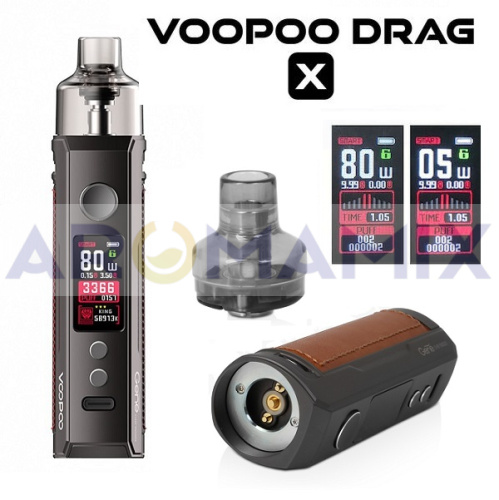 VooPoo Drag X Pod 80W купить в Москве, Vape, Вейп, Электронные сигареты, Жидкости фото 3