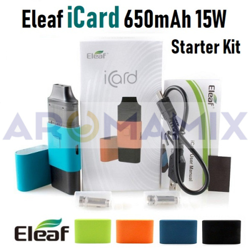 Eleaf iCard 650mAh Starter Kit купить в Москве, Vape, Вейп, Электронные сигареты, Жидкости фото 7