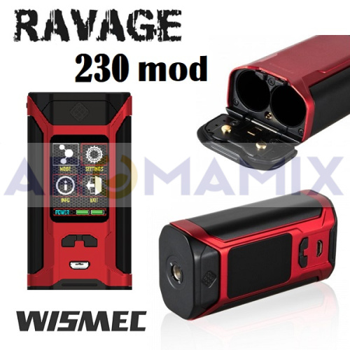 Wismec Sinuous Ravage230 mod (оригинал) купить в Москве, Vape, Вейп, Электронные сигареты, Жидкости фото 5