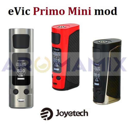 Joyetech eVic Primo Mini 80W mod (оригинал) купить в Москве, Vape, Вейп, Электронные сигареты, Жидкости