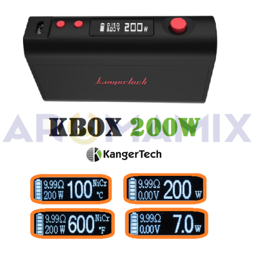 Kanger KBOX 200W VW/TC купить в Москве, Vape, Вейп, Электронные сигареты, Жидкости фото 3