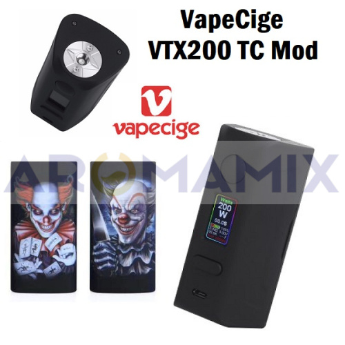 VapeCige VTX200 Mod купить в Москве, Vape, Вейп, Электронные сигареты, Жидкости фото 7