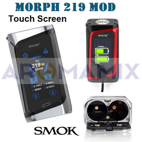Smok Morph 219 Touch Screen TC Mod купить в Москве, Vape, Вейп, Электронные сигареты, Жидкости фото 3