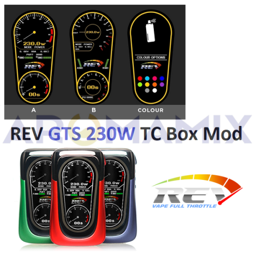 REV GTS 230W TC Mod купить в Москве, Vape, Вейп, Электронные сигареты, Жидкости фото 7