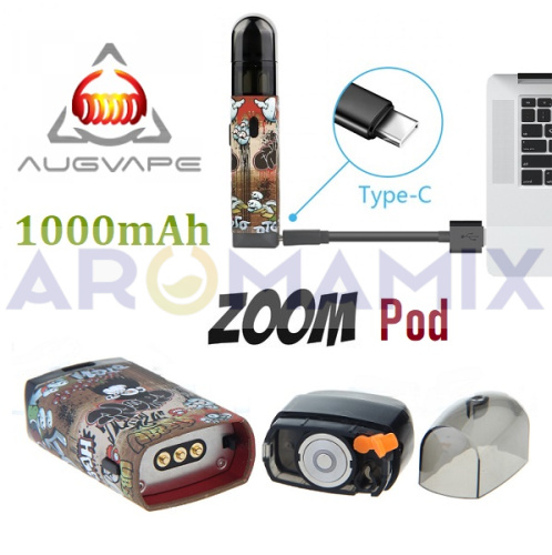 Augvape Zoom Pod 1000mAh купить в Москве, Vape, Вейп, Электронные сигареты, Жидкости фото 2