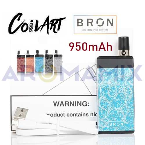 CoilArt Bron Pod Kit 950mAh купить в Москве, Vape, Вейп, Электронные сигареты, Жидкости