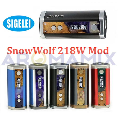 Sigelei SnowWolf 218w Mod купить в Москве, Vape, Вейп, Электронные сигареты, Жидкости фото 3