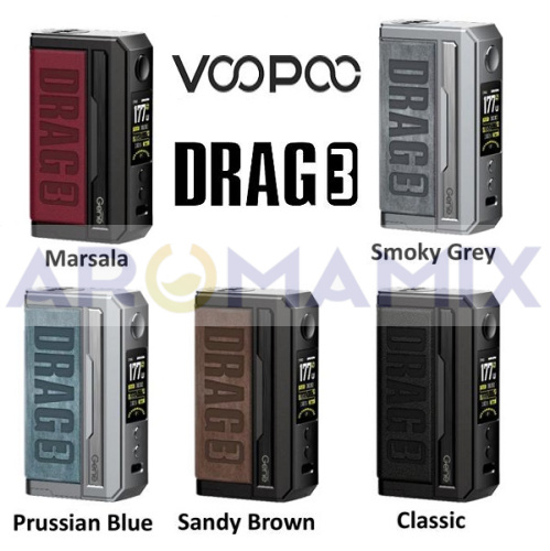 Voopoo Drag 3 177W mod купить в Москве, Vape, Вейп, Электронные сигареты, Жидкости фото 2