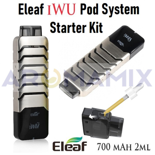 Eleaf iWu Pod System Starter Kit 700mAh купить в Москве, Vape, Вейп, Электронные сигареты, Жидкости фото 2