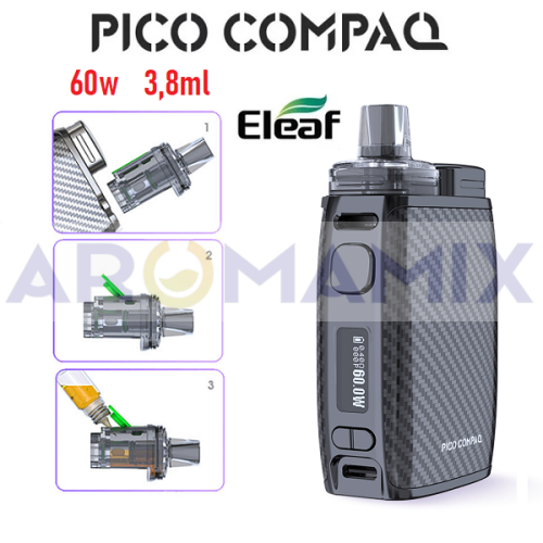 Eleaf Pico COMPAQ Pod Mod 60W Kit купить в Москве, Vape, Вейп, Электронные сигареты, Жидкости фото 4