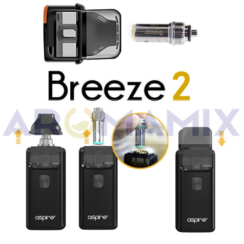 Aspire Breeze 2 Kit 1000mAh купить в Москве, Vape, Вейп, Электронные сигареты, Жидкости фото 3