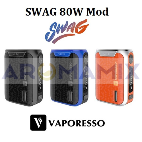 Vaporesso SWAG 80W Mod (оригинал) купить в Москве, Vape, Вейп, Электронные сигареты, Жидкости фото 2
