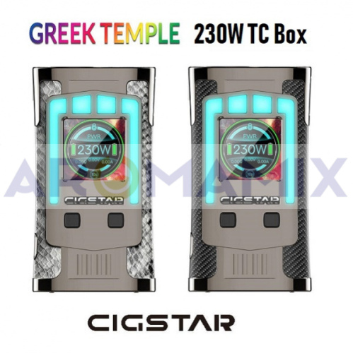 Cigstar Greek Temple 230W TC mod купить в Москве, Vape, Вейп, Электронные сигареты, Жидкости