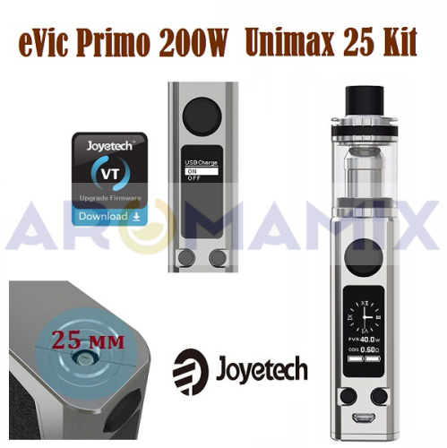 eVic Primo 200W Kit Unimax 25 (оригинал) купить в Москве, Vape, Вейп, Электронные сигареты, Жидкости фото 4