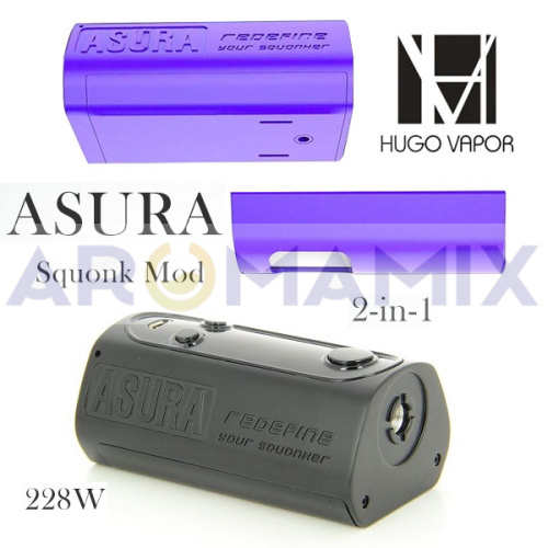 Hugo Vapor Asura 228W TC Squonk Mod купить в Москве, Vape, Вейп, Электронные сигареты, Жидкости фото 4