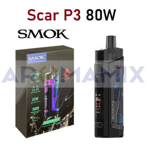 Smok - Scar P3 80W Mod Kit купить в Москве, Vape, Вейп, Электронные сигареты, Жидкости фото 5