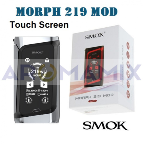 Smok Morph 219 Touch Screen TC Mod купить в Москве, Vape, Вейп, Электронные сигареты, Жидкости