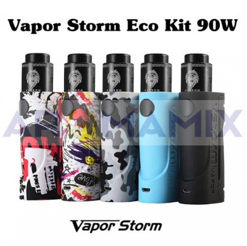 Vapor Storm ECO 90W RDA Kit (оригинал) купить в Москве, Vape, Вейп, Электронные сигареты, Жидкости