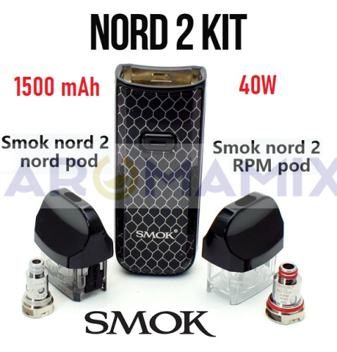Smok Nord 2 Pod Kit 1500 mAh купить в Москве, Vape, Вейп, Электронные сигареты, Жидкости фото 3