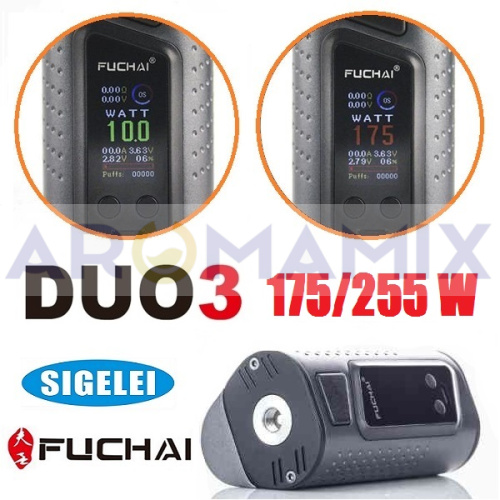 Sigelei Fuchai Duo-3 175/255w (оригинал) купить в Москве, Vape, Вейп, Электронные сигареты, Жидкости фото 5