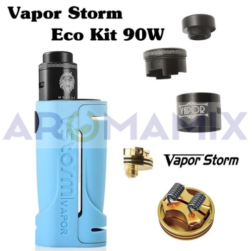 Vapor Storm ECO 90W RDA Kit (оригинал) купить в Москве, Vape, Вейп, Электронные сигареты, Жидкости фото 4