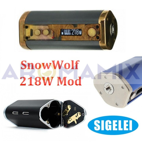Sigelei SnowWolf 218w Mod купить в Москве, Vape, Вейп, Электронные сигареты, Жидкости фото 2