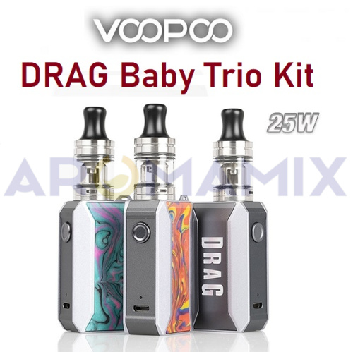 Voopoo Drag Baby Trio kit купить в Москве, Vape, Вейп, Электронные сигареты, Жидкости