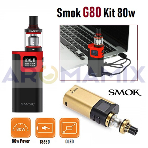 Smok G80 Kit 80W купить в Москве, Vape, Вейп, Электронные сигареты, Жидкости фото 2