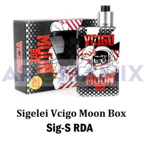 Sigelei Vcigo Moon Box 200W Mod Sig-S RDA Kit купить в Москве, Vape, Вейп, Электронные сигареты, Жидкости фото 2