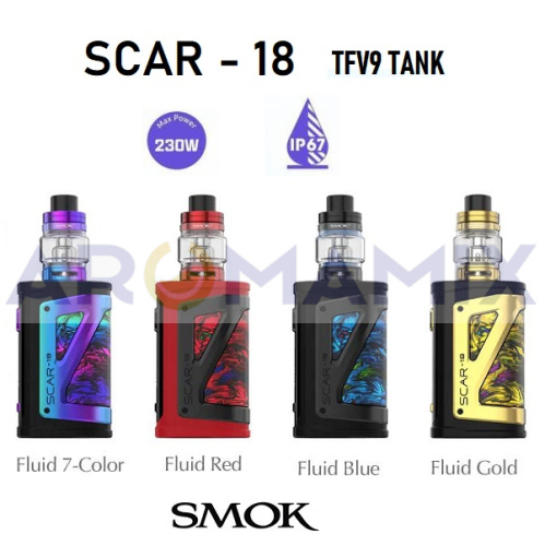 SMOK SCAR-18 230W Kit купить в Москве, Vape, Вейп, Электронные сигареты, Жидкости фото 2