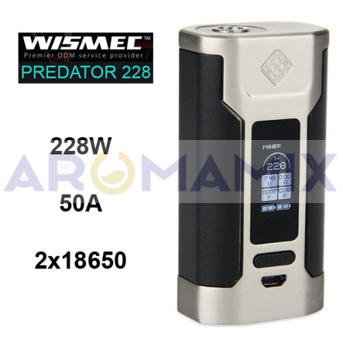 Wismec Predator 228 Mod (оригинал) купить в Москве, Vape, Вейп, Электронные сигареты, Жидкости
