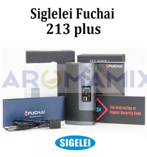 Sigelei Fuchai 213w Plus mod (оригинал) купить в Москве, Vape, Вейп, Электронные сигареты, Жидкости